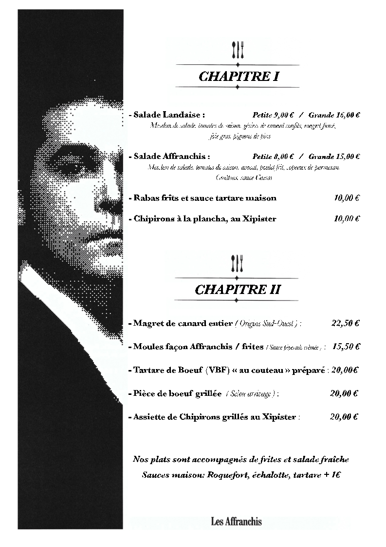 Menu Les Affranchis-5